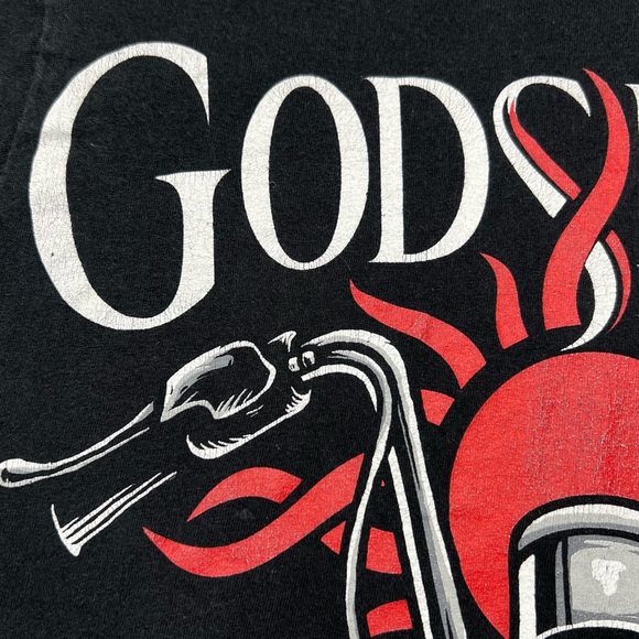 Bay Island Godsmack Short Sleeve Crewneck Graphic T-Shirt Black Unisex Sz S - Picture 7 of 10